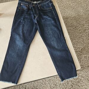 J. Crew Slim Straight Jeans - Dark Blue